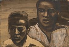 Two Boys, ca.1935 - 1943. Creator: Elizabeth Olds