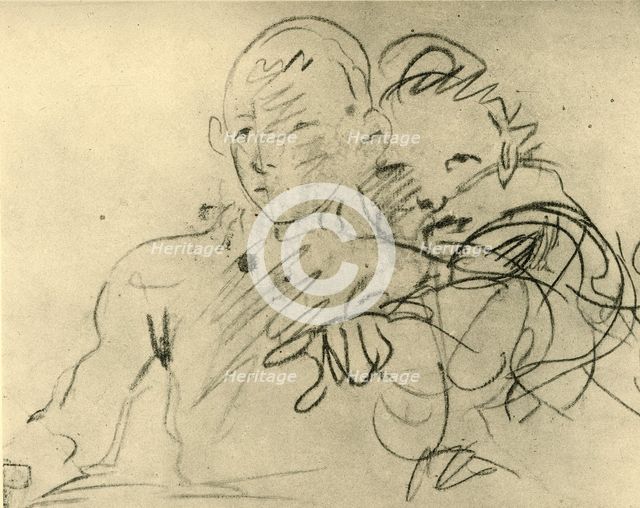 'Two Boys', mid 18th century, (1928). Artist: Giovanni Battista Tiepolo.