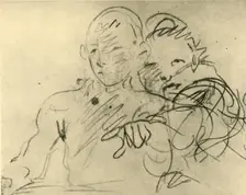 Two Boys mid 18th century, (1928). Artist: Giovanni Battista Tiepolo