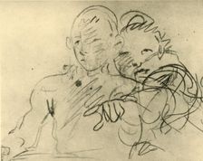 Two Boys mid 18th century, (1928). Artist: Giovanni Battista Tiepolo
