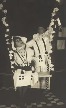 Two British soldiers performing as clowns for "The Timbertown Follies...(between 1910 and 1919?). Creator: Unknown