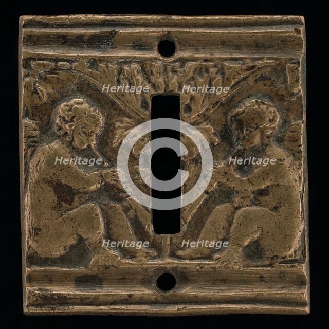 Two Cupids with Flutes, 16th century. Creator: Unknown.