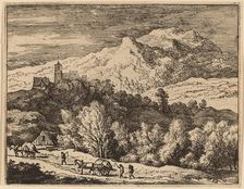 Two Carts, probably c. 1645/1656. Creator: Allart van Everdingen