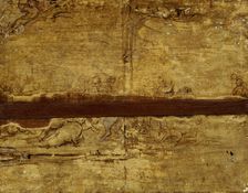 Two Cavalry Battles, 1627-1628. Creator: Peter Paul Rubens