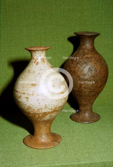 Two Celtic pots from Manching, Germany, 1st century BC. Artist: Unknown.