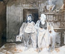 Two Characters c1825-1877. Artist: Henry Bonaventure Monnier