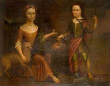 Two Children Of The Holte Family, 1800. Creator: Unknown