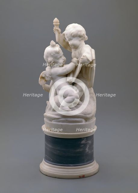 Two Children Personifying Literature, between 1775 and 1800. Creator: Unknown.