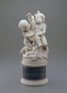 Two Children Personifying Music, between 1775 and 1800. Creator: Unknown