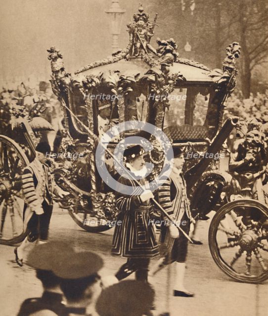 'Two Crowns, Two Sceptres', May 12 1937. Creator: Unknown.