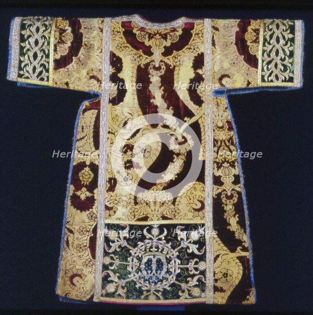 Two Dalmatics, Spain, Late 15th/early 16th century (cuffs and apparels: late 15th century. Creator: Unknown.