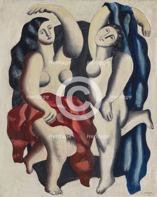 Two dancers, 1928. Creator: Léger, Fernand (1881-1955).