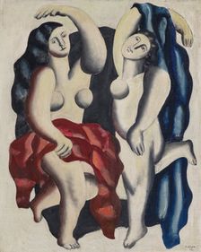 Two dancers, 1928. Creator: Léger, Fernand (1881-1955)