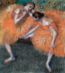 Two Dancers, c. 1898. Artist: Degas, Edgar (1834-1917)