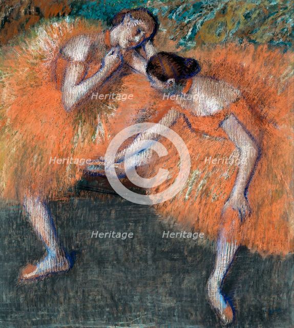 Two Dancers, c. 1898. Artist: Degas, Edgar (1834-1917)