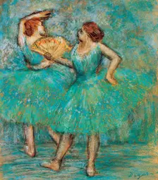 Two Dancers, c. 1905. Artist: Degas, Edgar (1834-1917)