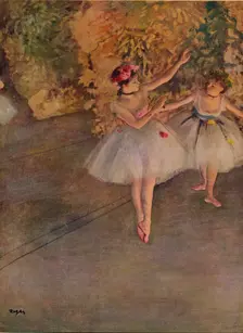 Two Dancers on Stage 1874