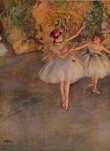 Two Dancers on Stage 1874