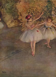 Two Dancers on Stage 1874