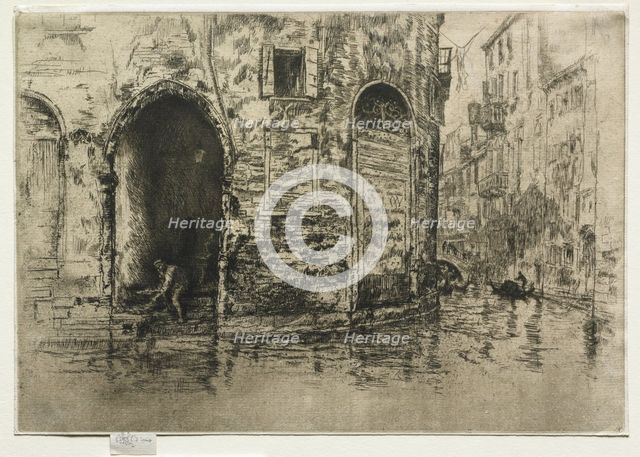 Two Doorways, 1880. Creator: James McNeill Whistler (American, 1834-1903).