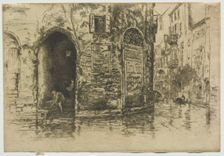 Two Doorways, 1880. Creator: James McNeill Whistler (American, 1834-1903)