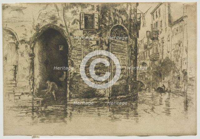 Two Doorways, 1880. Creator: James McNeill Whistler (American, 1834-1903).