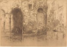 Two Doorways, c. 1879/1880. Creator: James Abbott McNeill Whistler