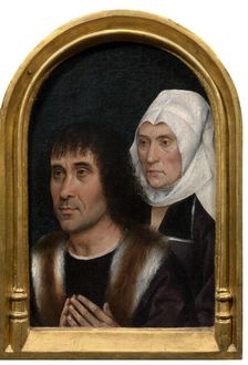 Two Donors, 1500. Creator: Anon