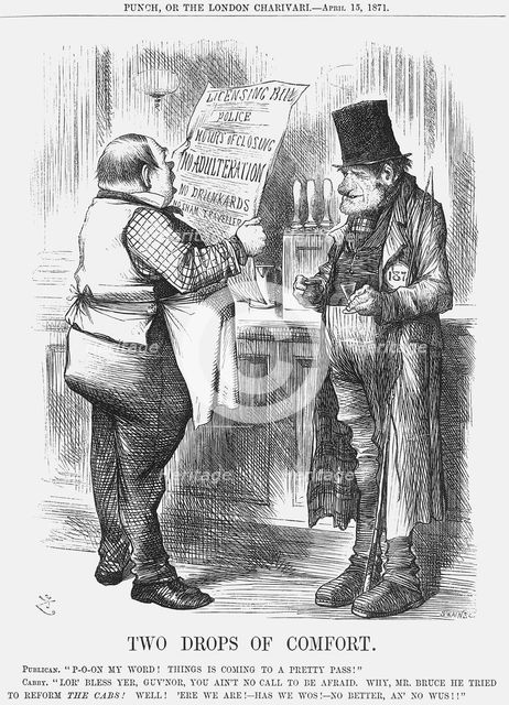 'Two Drops of Comfort', 1871. Creator: Joseph Swain.