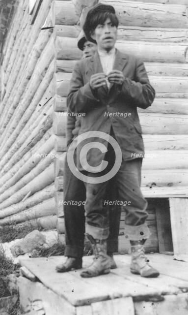 Two Eskimo men, between c1900 and 1916. Creator: Unknown.
