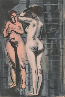 Two female nudes, 1936. Creator: Cyprian Majernik