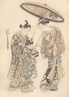 Two Figures. Creator: Okumura Masanobu