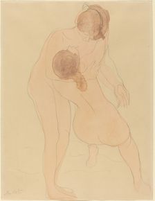 Two Figures, c. 1905. Creator: Auguste Rodin