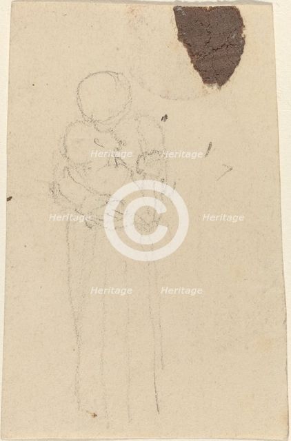 Two Figures Embracing, late 18th or early 19th century. Creator: John Flaxman.