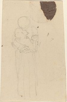 Two Figures Embracing, late 18th or early 19th century. Creator: John Flaxman