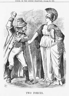 Two Forces 1881. Creator: Joseph Swain