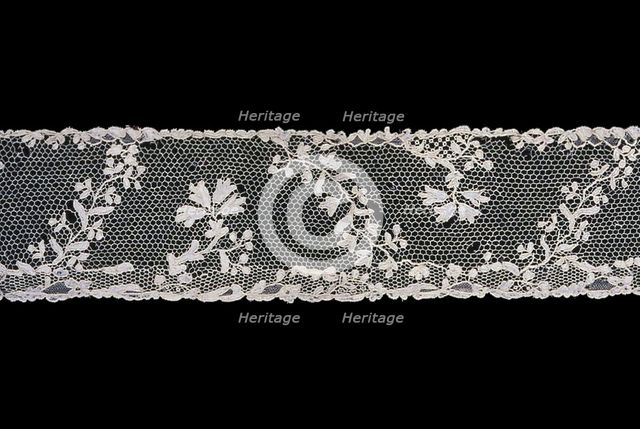 Two Fragments (Border), France, 1765/75. Creator: Unknown.