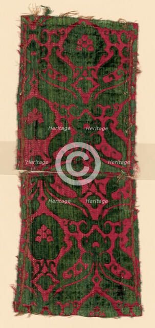 Two Fragments, Italy, 16th century. Creator: Unknown.