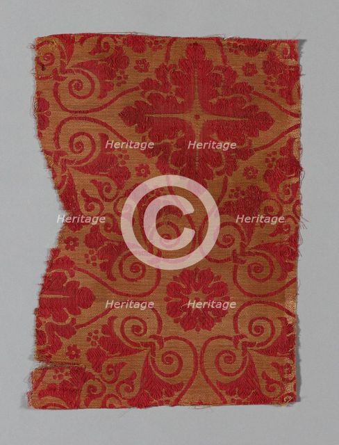 Two Fragments, Spain, 19th century. Creator: Unknown.
