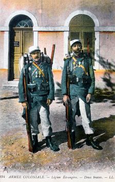 Two French Foreign Legionnaires, 20th century