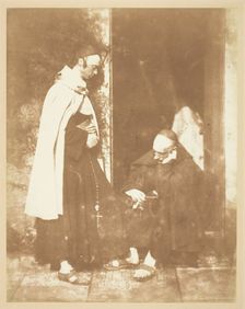 Two Friars, 1843/46. Creators: David Octavius Hill, Robert Adamson, Hill & Adamson
