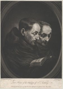 Two Friars of the Order of Saint Anthony, 1766. Creator: Jonathan Spilsbury