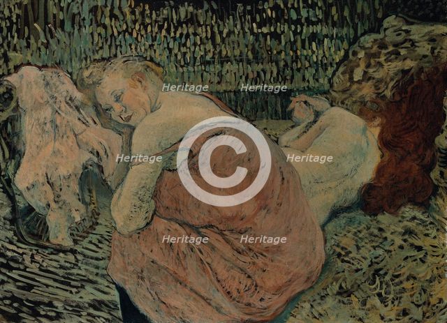 Two Friends, 1895. Artist: Toulouse-Lautrec, Henri, de (1864-1901)