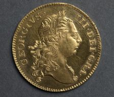 Two Guineas [pattern] (obverse), 1773. Creator: John Sigismund Tanner (British, 1775)