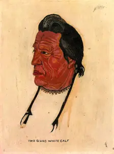 Two Guns White Calf, n.d. Creator: Benjamin H. Frayser
