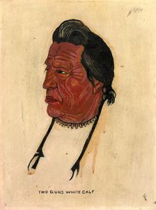 Two Guns White Calf, n.d. Creator: Benjamin H. Frayser