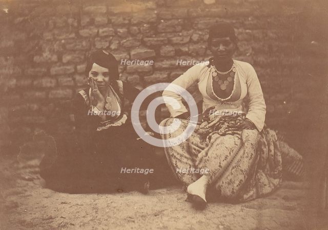 Two Gypsy Women, 1850s-60s. Creator: Unknown.