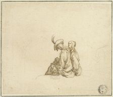 Two Gypsy Women with Child, n.d. Creator: Stefano della Bella