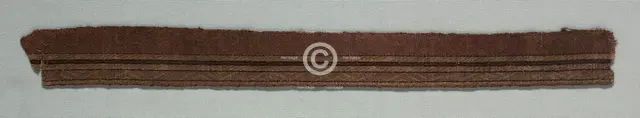 Two Galloon Fragments Mounted Together, late 1000s. Creator: Unknown.