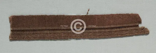 Two Galloon Fragments Mounted Together, late 1000s. Creator: Unknown.